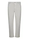 Brunello Cucinelli Pants With Turn-up Hem In Green