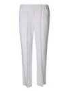 Brunello Cucinelli Butter Elastic Trousers In Yellow