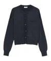 Brunello Cucinelli Button-down Cashmere Cardigan In Blue