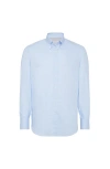 Brunello Cucinelli Button-down Collar Shirt In Blue