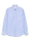 Brunello Cucinelli Button-down Cotton Shirt In Black