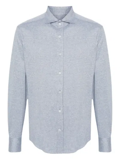 Brunello Cucinelli Klassisches Hemd In Blue