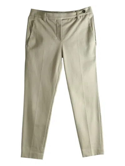 Brunello Cucinelli Button-fastening Trousers In Neutral