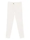 Brunello Cucinelli Button-fly Chinos In White