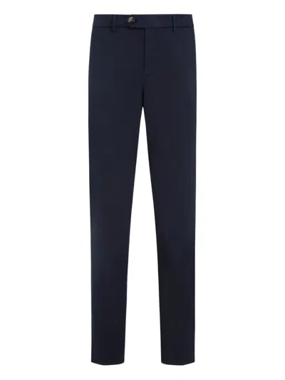 Brunello Cucinelli Button-fly Trousers In Black