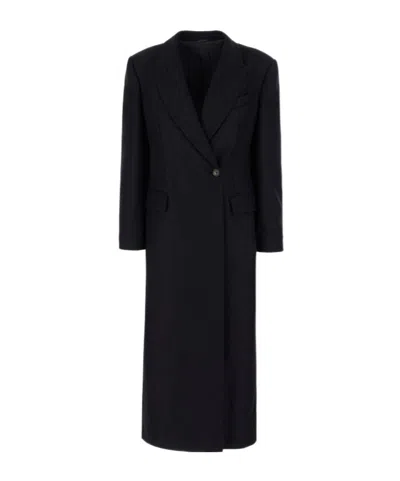 BRUNELLO CUCINELLI DOUBLE-BREASTED COAT