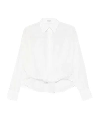 Brunello Cucinelli Button Shirt In White