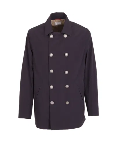Brunello Cucinelli Button-up Jacket In Black