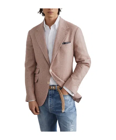 Brunello Cucinelli Button-up Jacket In Brown