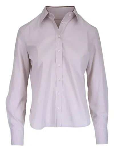 Brunello Cucinelli Button-up Shirt In Gray