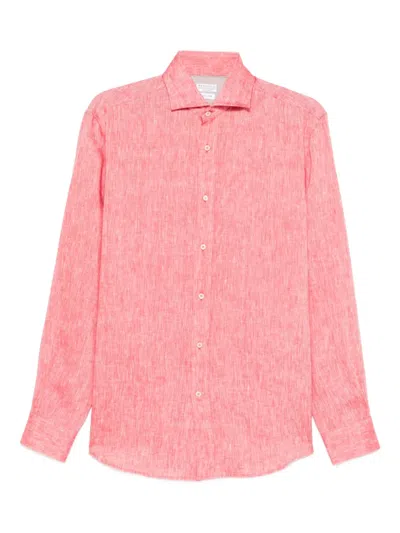 Brunello Cucinelli Button-up Shirt In Pink