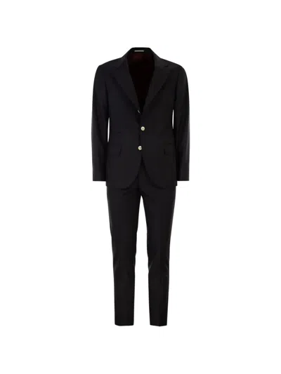 Brunello Cucinelli Two-piece Suit Jacket And Trousers In Black