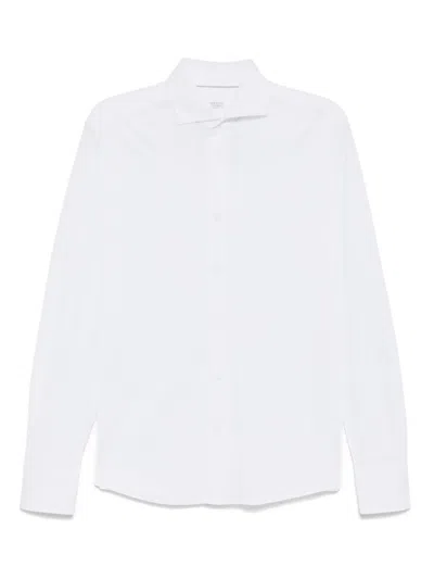 Brunello Cucinelli Button-up T-shirt In White