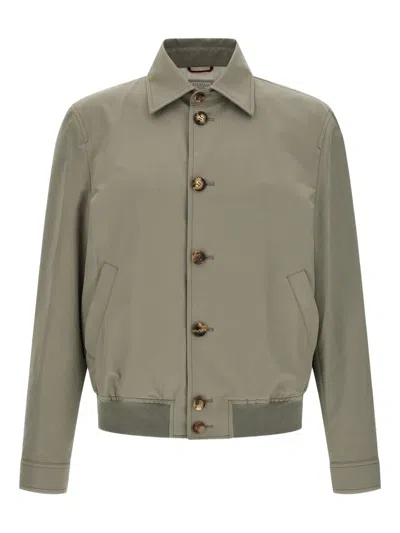 BRUNELLO CUCINELLI BUTTONED JACKET