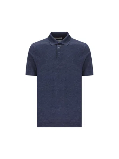 BRUNELLO CUCINELLI BUTTONED SHORT-SLEEVED POLO SHIRT