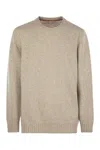 Brunello Cucinelli Buttoned Crewneck Sweater For Men