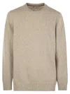 Brunello Cucinelli Buttoned Crewneck Sweater For Men