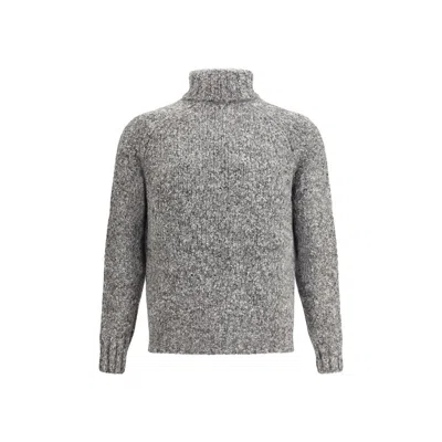 BRUNELLO CUCINELLI BUTTONED TURTLENECK SWEATER