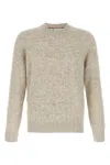 Brunello Cucinelli Men Buttoned Yarn Sweater In Neutral