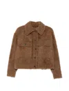 Brunello Cucinelli Button-up Jacket In Brown