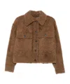 Brunello Cucinelli Button-up Jacket In Brown