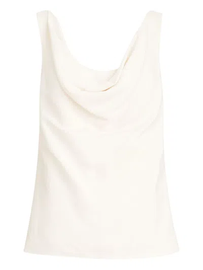 Brunello Cucinelli C579 Viscose Linen Top In Pink