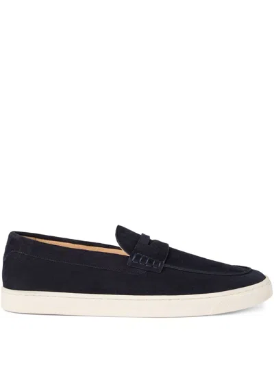 Brunello Cucinelli C8862 Calf Leather Shoes In Black