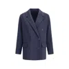 Brunello Cucinelli Structured Caban Jacket With Notched Lapels