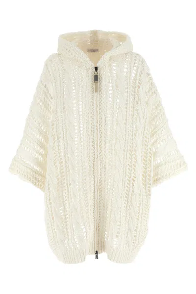 BRUNELLO CUCINELLI BRUNELLO CUCINELLI 'CABLE & MESH' CARDIGAN