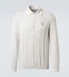 Brunello Cucinelli Cable-knit Cotton Cardigan In Neutral