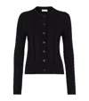 Brunello Cucinelli Cable-knit Dazzling Cardigan In Black
