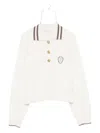 Brunello Cucinelli Sport Club Pullover With White Cashmere In White