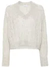 Brunello Cucinelli Sweaters In C1596 Grey