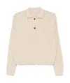 Brunello Cucinelli Cable-knit Polo Shirt