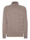 Brunello Cucinelli Men Cashmere Turtle-neck Sweater