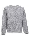 Brunello Cucinelli Cable-knit Sweater In Gray