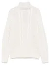 Brunello Cucinelli Cable-knit Sweater In White