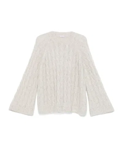 BRUNELLO CUCINELLI CABLE-KNIT SWEATER