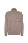 Brunello Cucinelli Men Cashmere Turtle-neck Sweater