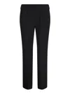 BRUNELLO CUCINELLI CADY CROPPED TROUSERS BLACK