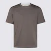 Brunello Cucinelli Men's Knitted T-shirt In Caffe