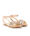 BRUNELLO CUCINELLI CAGED OPEN TOE SANDALS