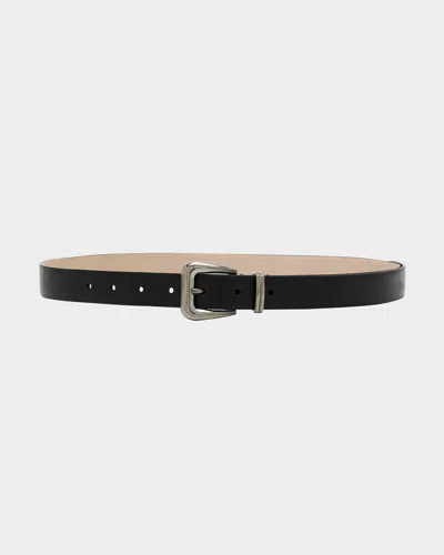 BRUNELLO CUCINELLI CALF LEATHER BELT