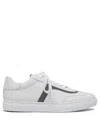 Brunello Cucinelli Calf Leather Sneakers With Rubber Sole In White