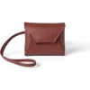 Brunello Cucinelli Flap Leather Bag Charm In Brown