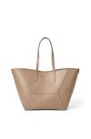 Brunello Cucinelli Bc Duo Panelled Shoulder Bag In Brown