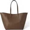 Brunello Cucinelli Calfskin Bc Duo Bag In Brown