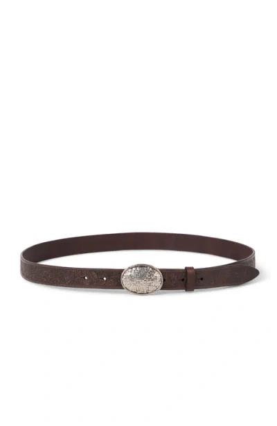 BRUNELLO CUCINELLI BRUNELLO CUCINELLI CALFSKIN BELT