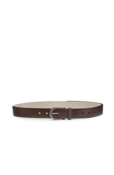 BRUNELLO CUCINELLI BRUNELLO CUCINELLI CALFSKIN BELT