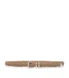 Brunello Cucinelli Leather Belt In Brown